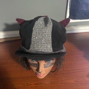 Custom horned hat